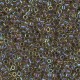 Miyuki delica Beads 11/0 - Dark amethyst lined chartreuse ab DB-1740